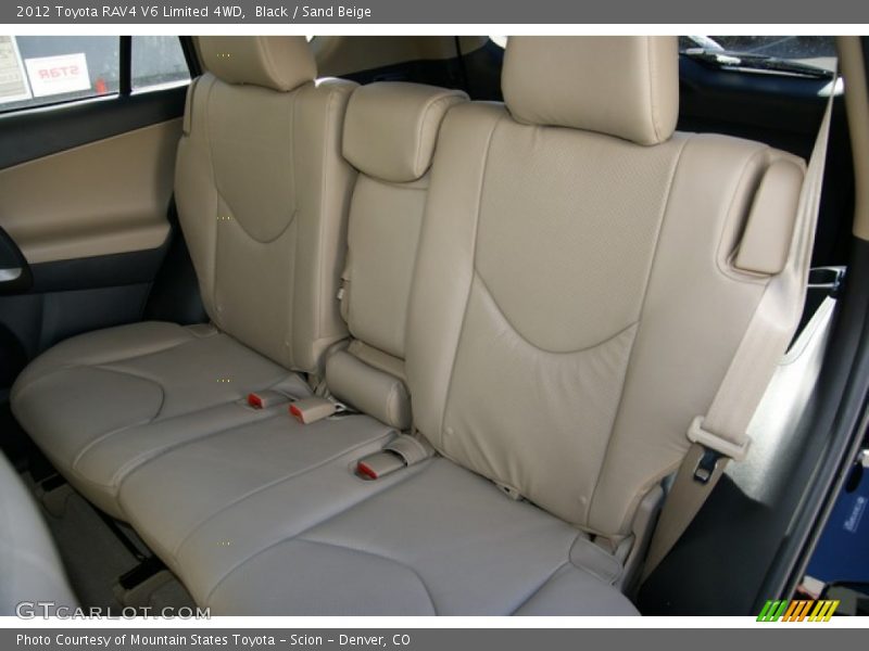 Black / Sand Beige 2012 Toyota RAV4 V6 Limited 4WD