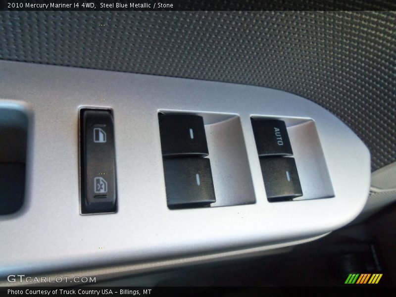 Steel Blue Metallic / Stone 2010 Mercury Mariner I4 4WD