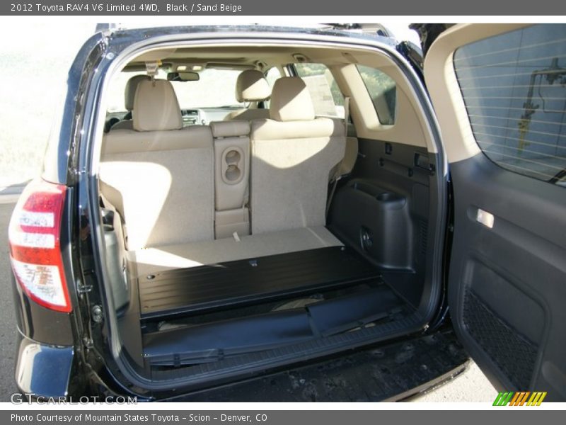 Black / Sand Beige 2012 Toyota RAV4 V6 Limited 4WD