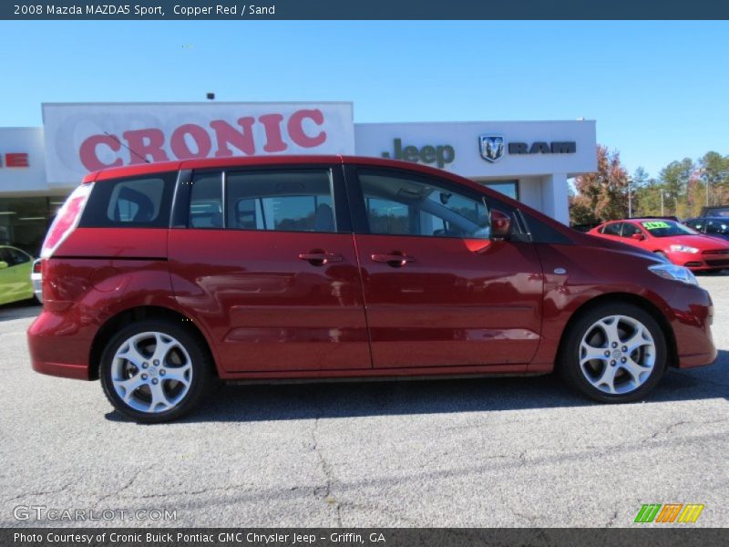 Copper Red / Sand 2008 Mazda MAZDA5 Sport