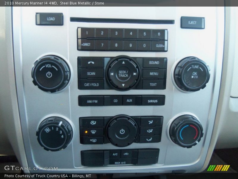 Steel Blue Metallic / Stone 2010 Mercury Mariner I4 4WD