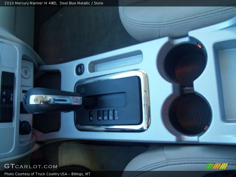 Steel Blue Metallic / Stone 2010 Mercury Mariner I4 4WD