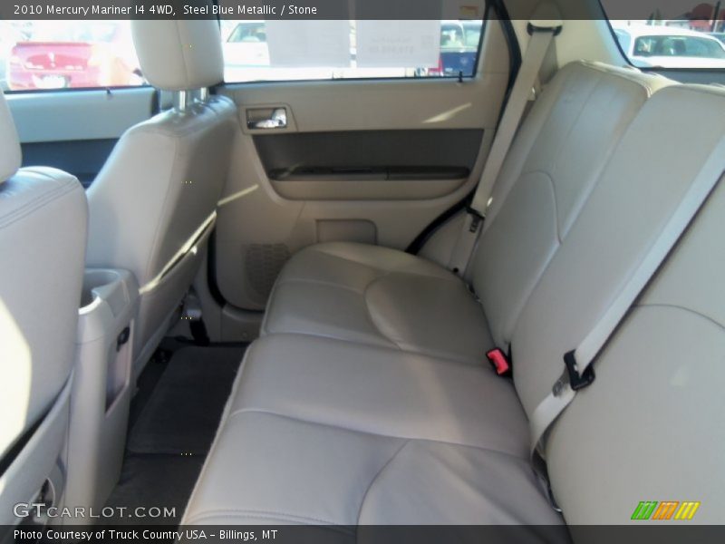 Steel Blue Metallic / Stone 2010 Mercury Mariner I4 4WD