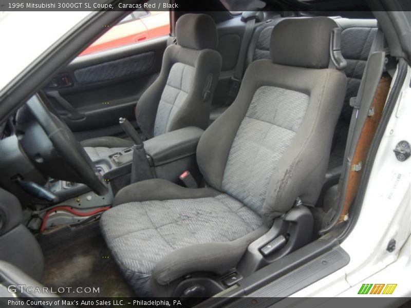 Caracas Red / Black 1996 Mitsubishi 3000GT SL Coupe