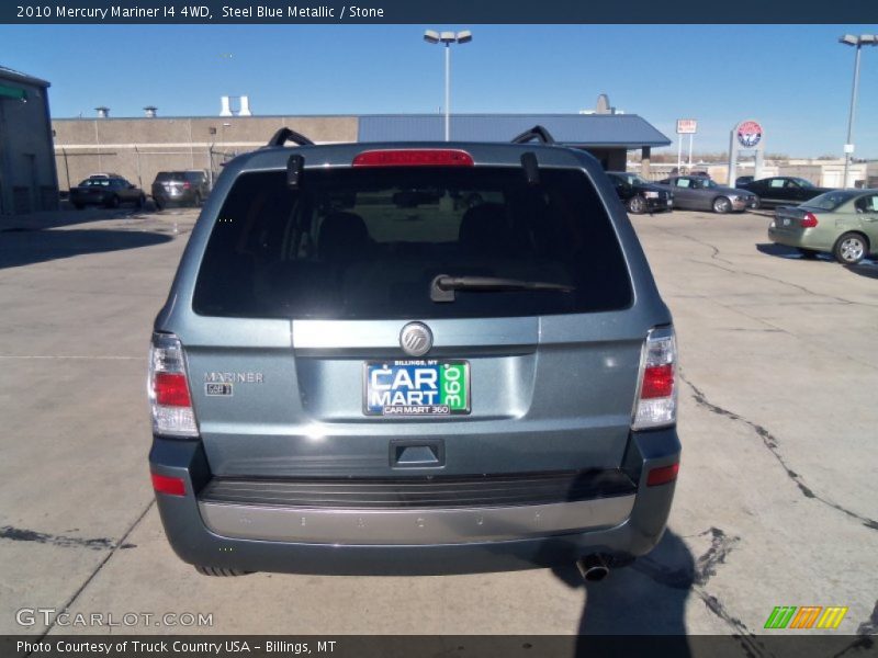 Steel Blue Metallic / Stone 2010 Mercury Mariner I4 4WD