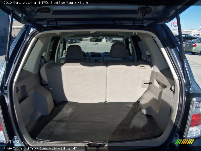 Steel Blue Metallic / Stone 2010 Mercury Mariner I4 4WD