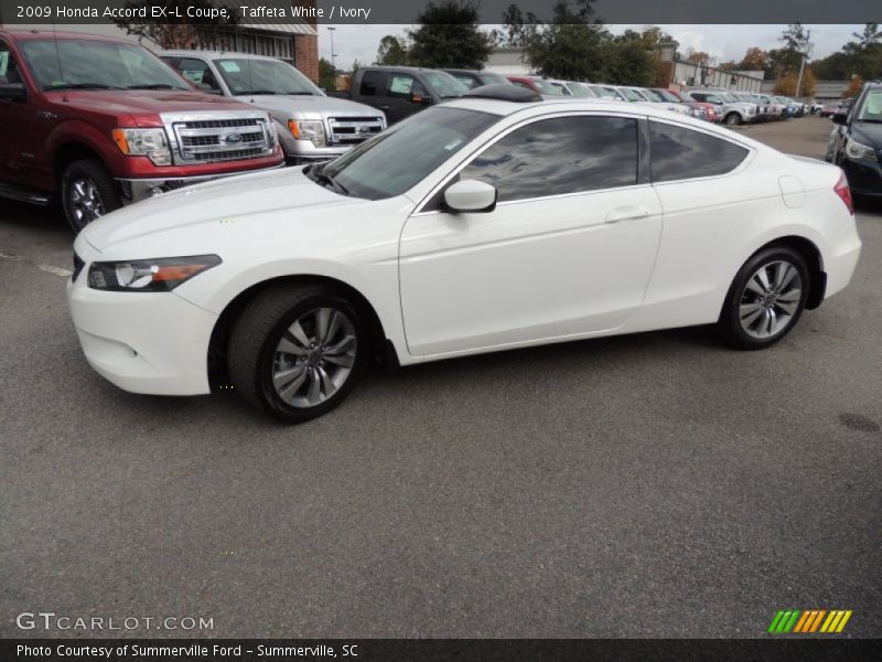 Taffeta White / Ivory 2009 Honda Accord EX-L Coupe