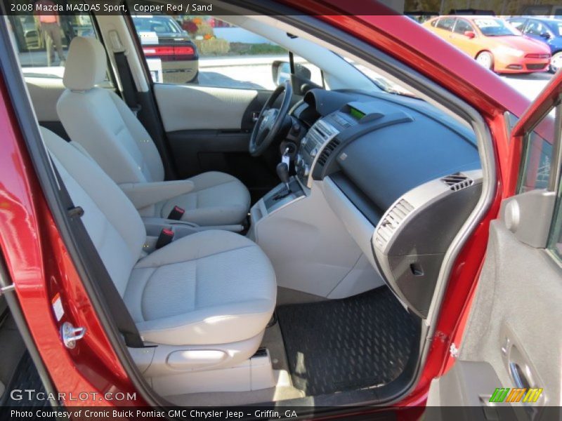  2008 MAZDA5 Sport Sand Interior