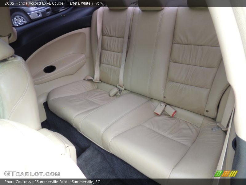 Taffeta White / Ivory 2009 Honda Accord EX-L Coupe