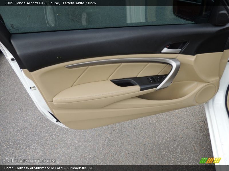 Taffeta White / Ivory 2009 Honda Accord EX-L Coupe