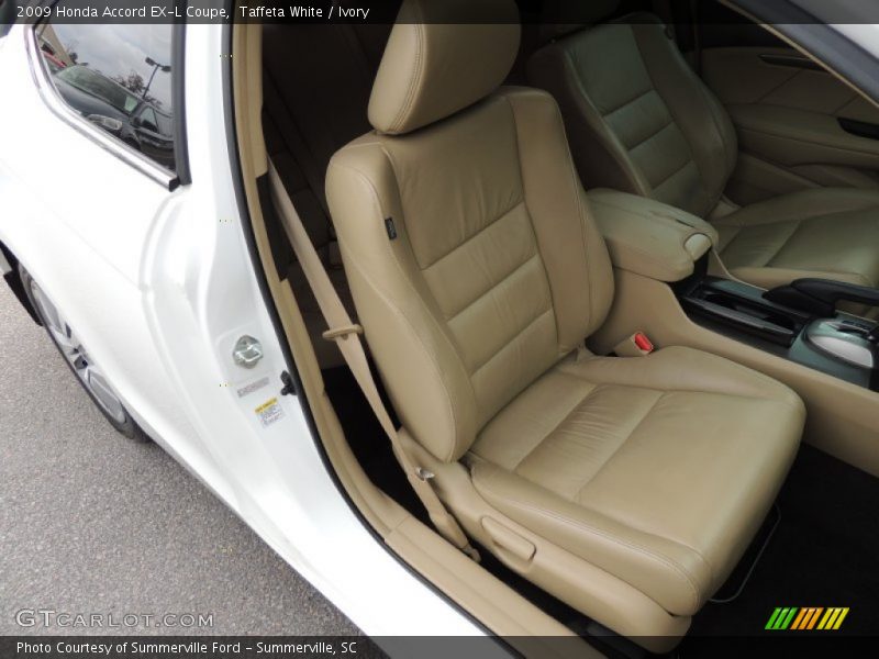 Taffeta White / Ivory 2009 Honda Accord EX-L Coupe