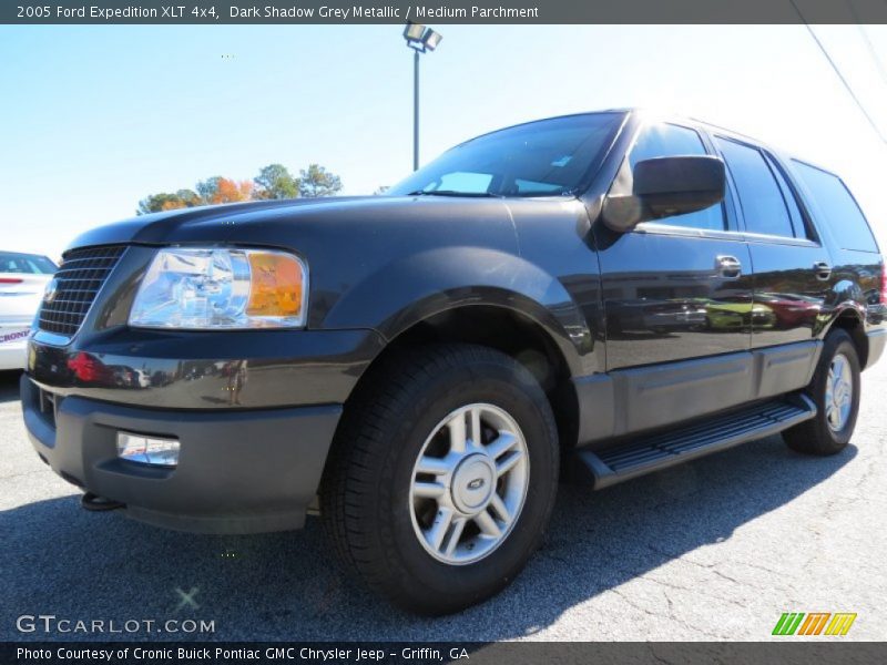 Dark Shadow Grey Metallic / Medium Parchment 2005 Ford Expedition XLT 4x4