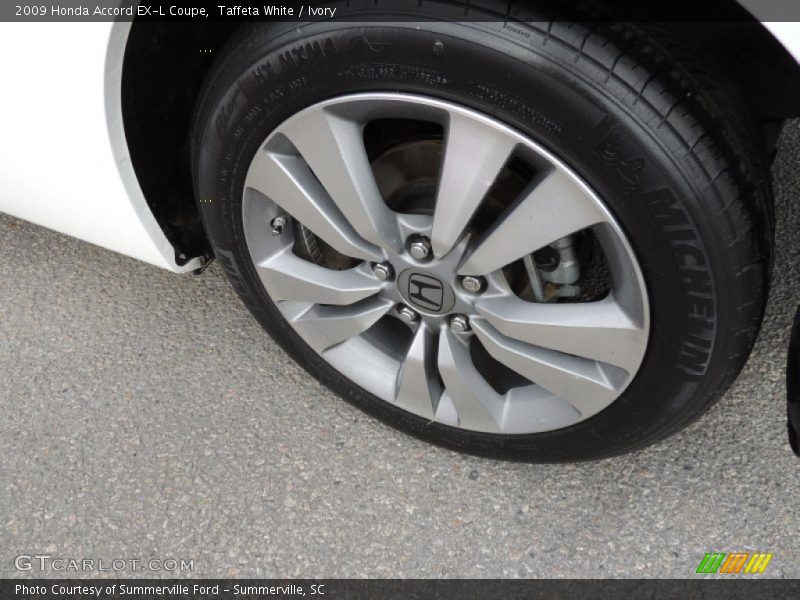 Taffeta White / Ivory 2009 Honda Accord EX-L Coupe