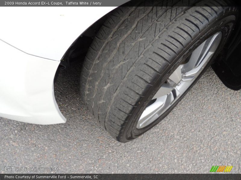 Taffeta White / Ivory 2009 Honda Accord EX-L Coupe