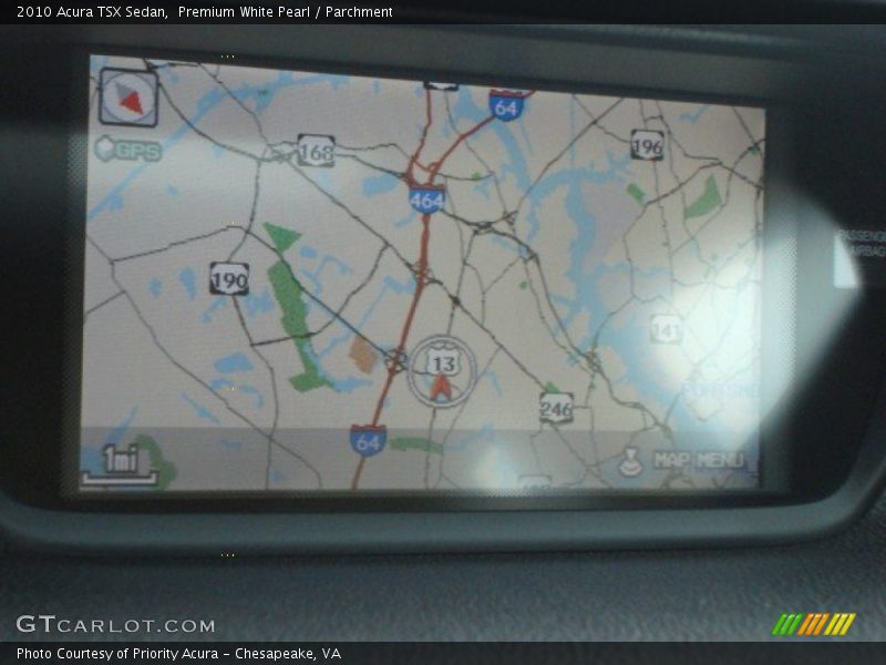 Premium White Pearl / Parchment 2010 Acura TSX Sedan