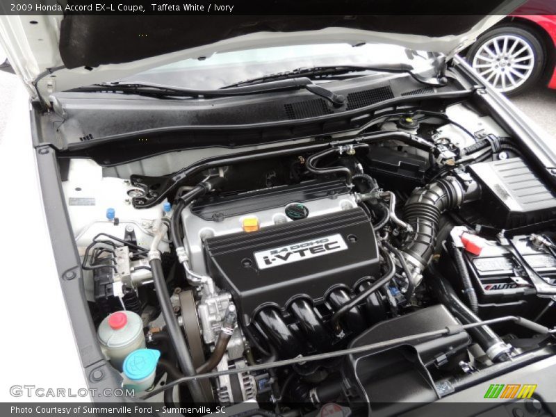 Taffeta White / Ivory 2009 Honda Accord EX-L Coupe