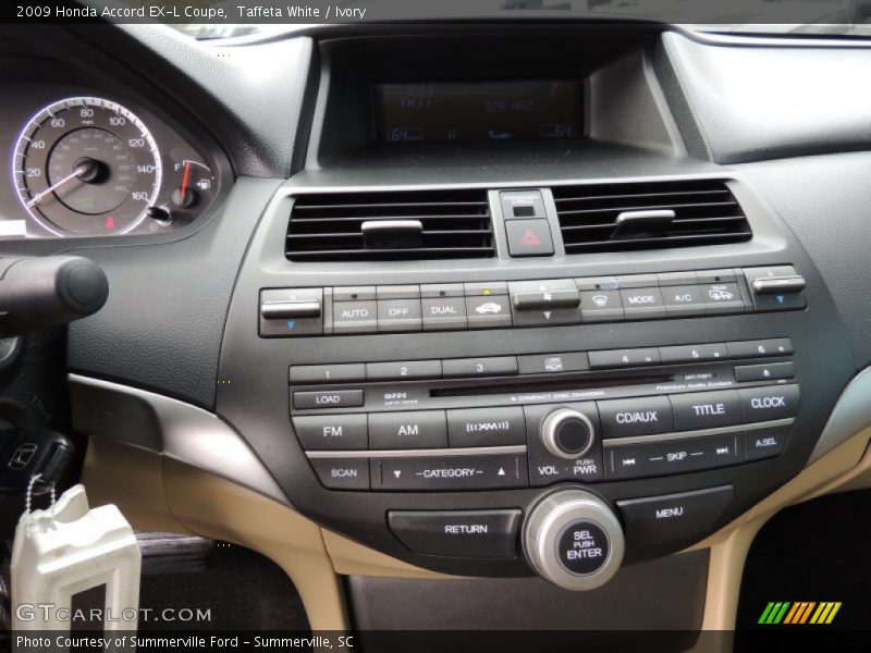 Taffeta White / Ivory 2009 Honda Accord EX-L Coupe