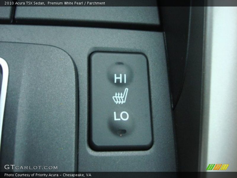 Premium White Pearl / Parchment 2010 Acura TSX Sedan