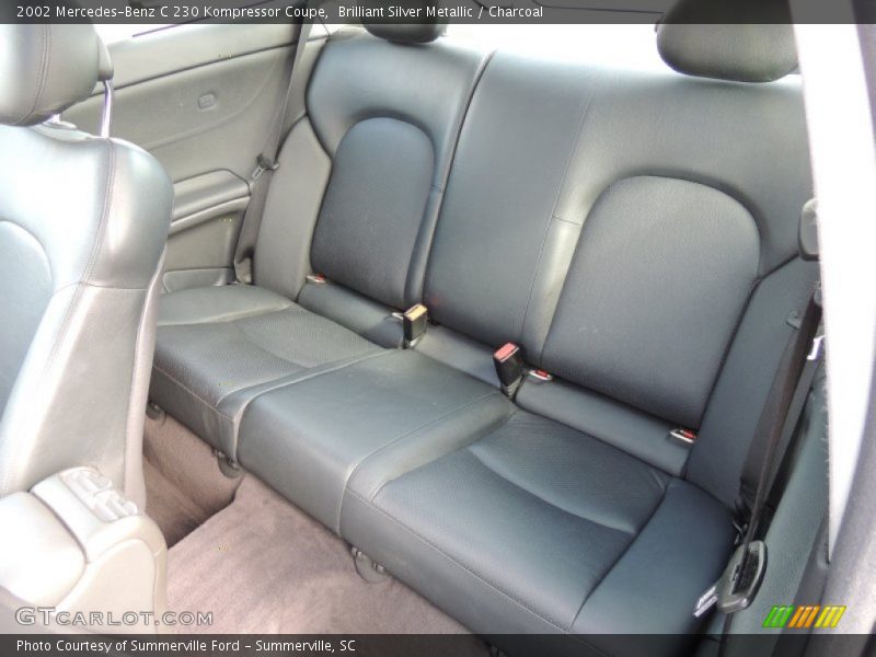 Brilliant Silver Metallic / Charcoal 2002 Mercedes-Benz C 230 Kompressor Coupe