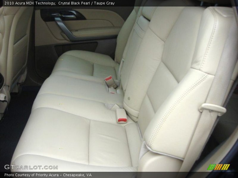 Crystal Black Pearl / Taupe Gray 2010 Acura MDX Technology