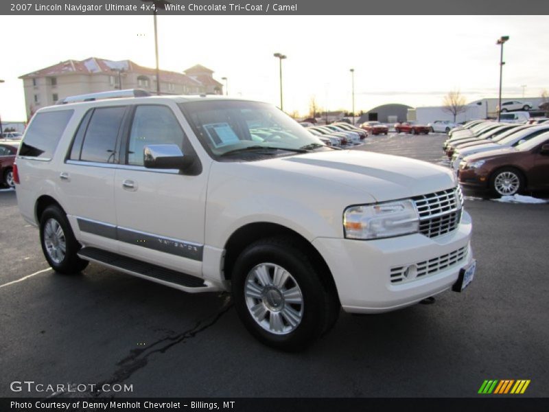 White Chocolate Tri-Coat / Camel 2007 Lincoln Navigator Ultimate 4x4