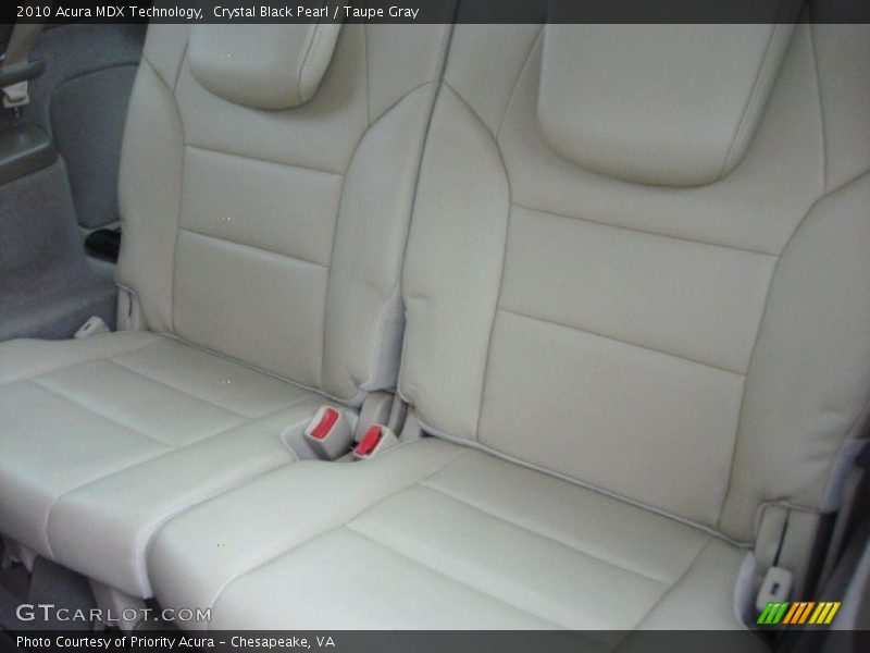 Crystal Black Pearl / Taupe Gray 2010 Acura MDX Technology