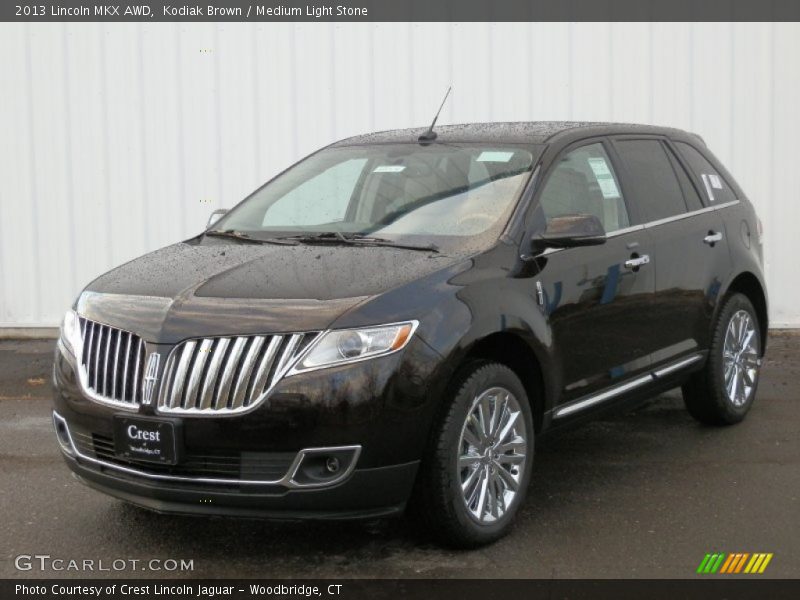 Kodiak Brown / Medium Light Stone 2013 Lincoln MKX AWD