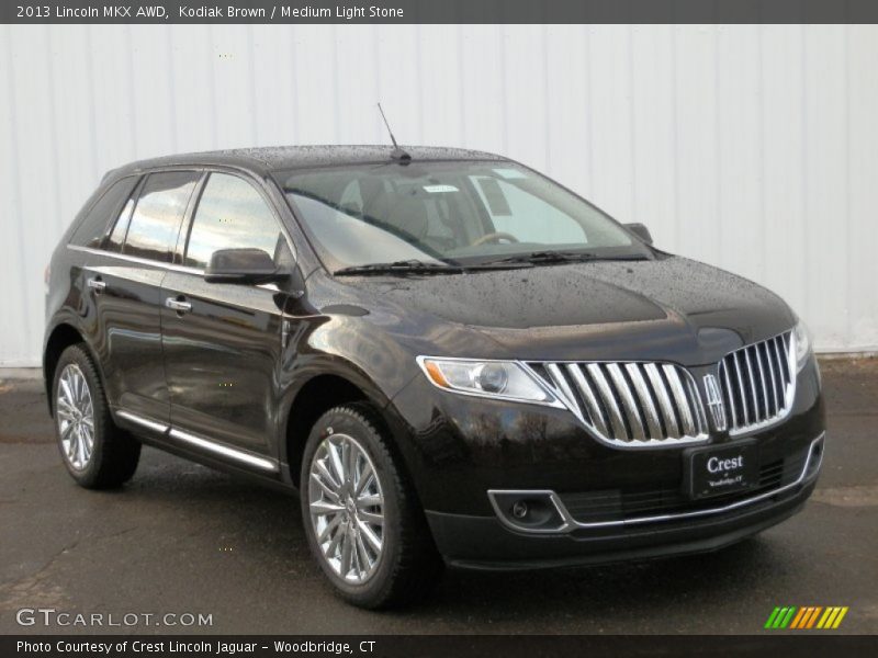 Kodiak Brown / Medium Light Stone 2013 Lincoln MKX AWD