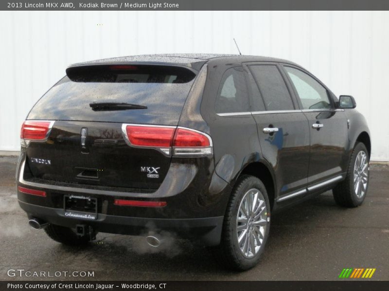 Kodiak Brown / Medium Light Stone 2013 Lincoln MKX AWD