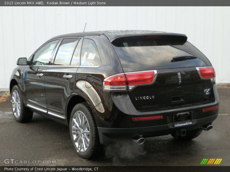 Kodiak Brown / Medium Light Stone 2013 Lincoln MKX AWD