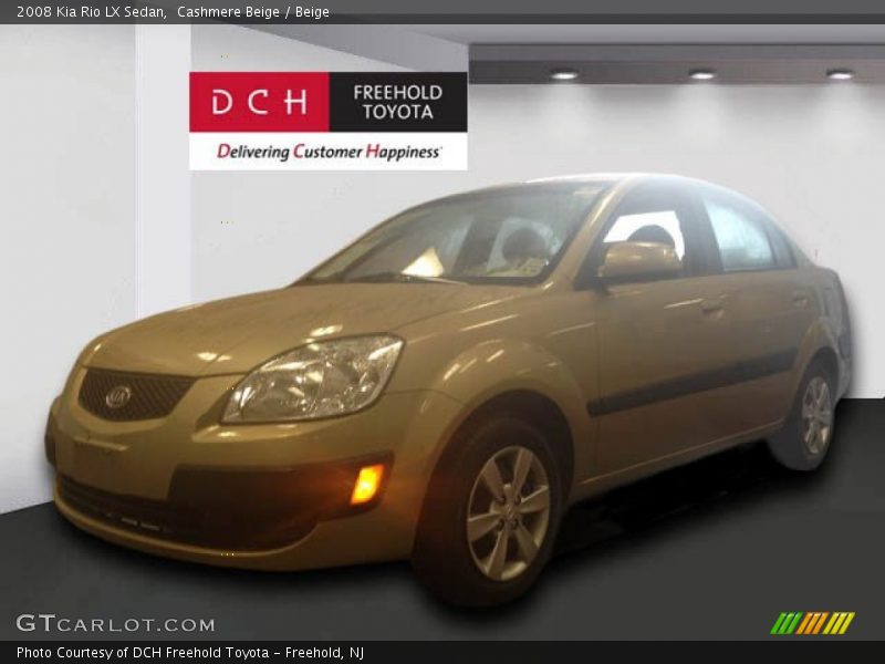 Cashmere Beige / Beige 2008 Kia Rio LX Sedan