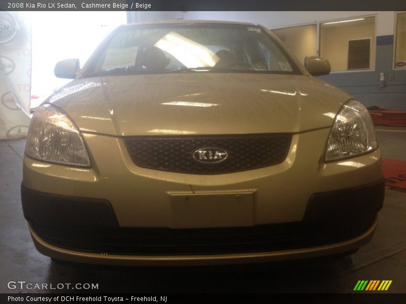 Cashmere Beige / Beige 2008 Kia Rio LX Sedan