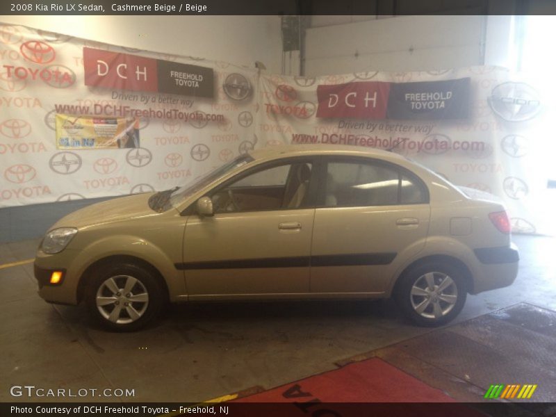Cashmere Beige / Beige 2008 Kia Rio LX Sedan