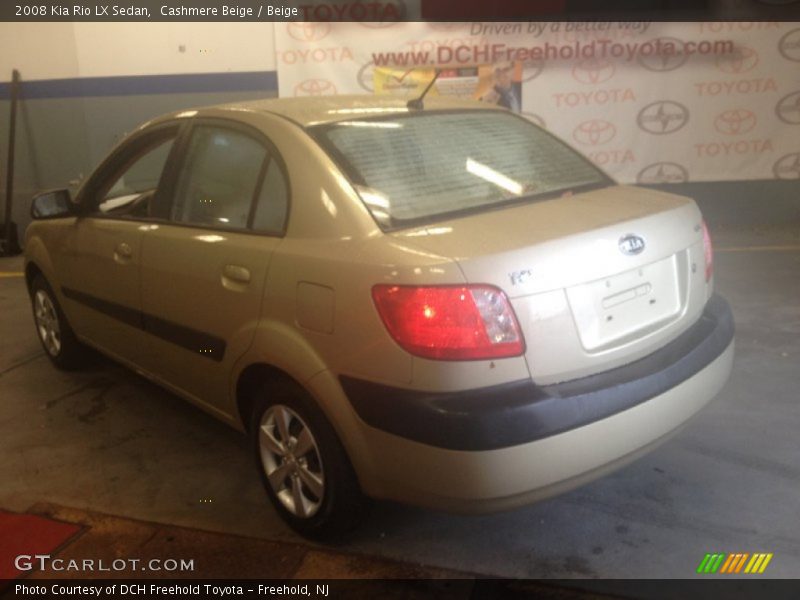 Cashmere Beige / Beige 2008 Kia Rio LX Sedan