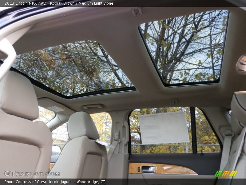 Kodiak Brown / Medium Light Stone 2013 Lincoln MKX AWD
