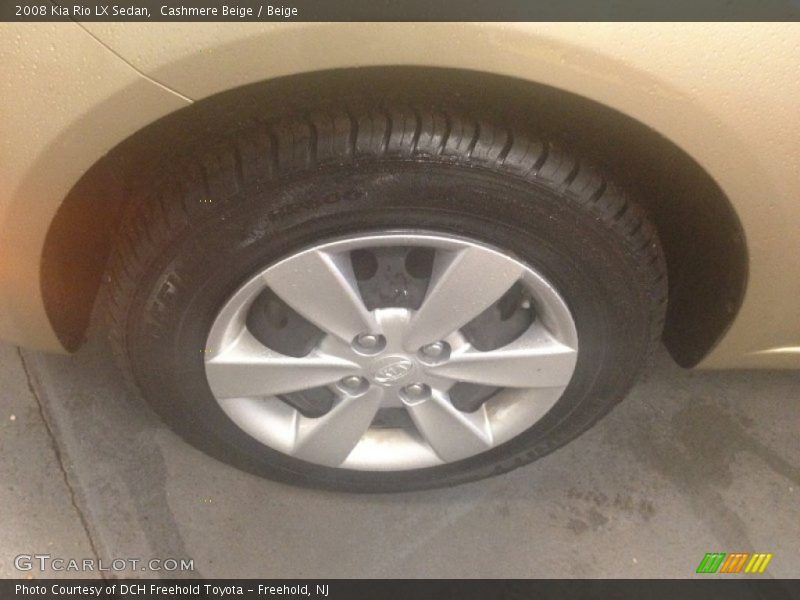 Cashmere Beige / Beige 2008 Kia Rio LX Sedan