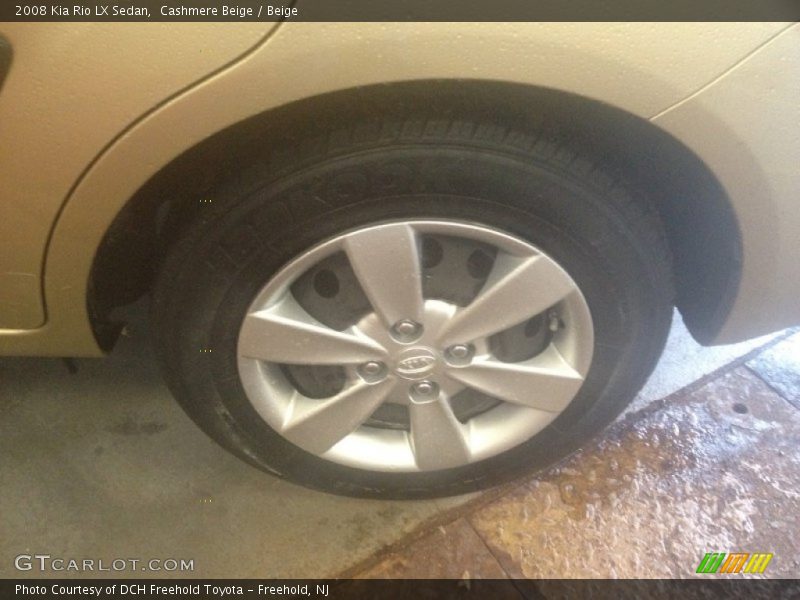 Cashmere Beige / Beige 2008 Kia Rio LX Sedan