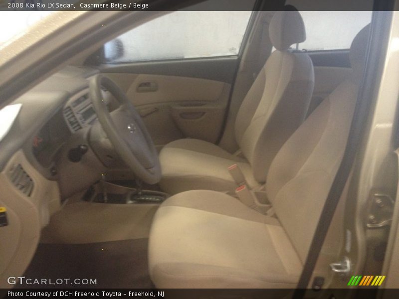Cashmere Beige / Beige 2008 Kia Rio LX Sedan