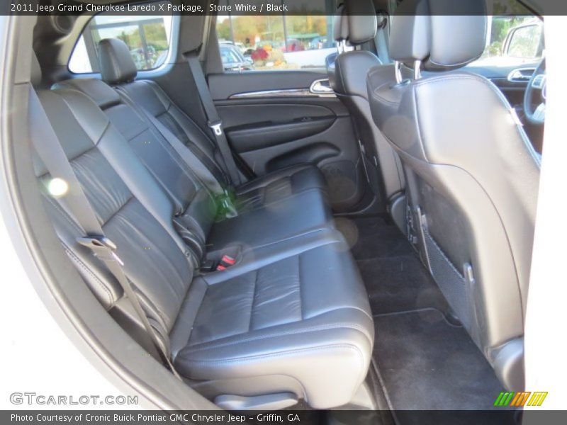 Stone White / Black 2011 Jeep Grand Cherokee Laredo X Package