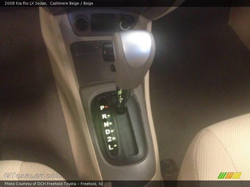 Cashmere Beige / Beige 2008 Kia Rio LX Sedan