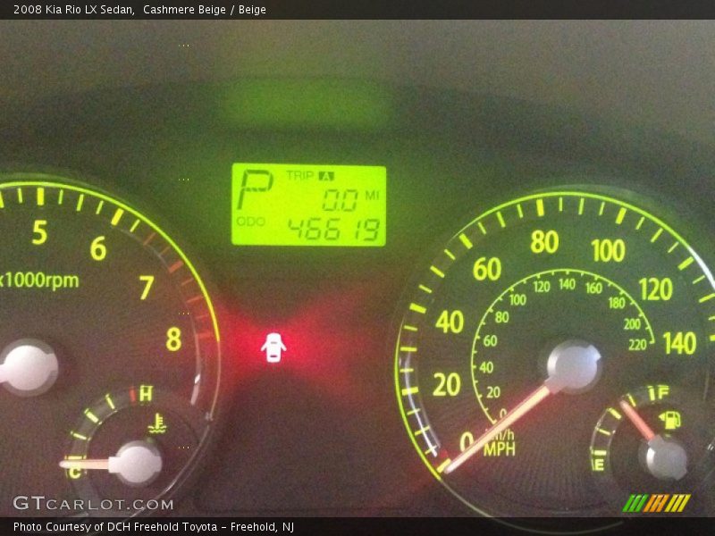 Cashmere Beige / Beige 2008 Kia Rio LX Sedan