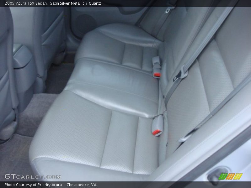 Satin Silver Metallic / Quartz 2005 Acura TSX Sedan