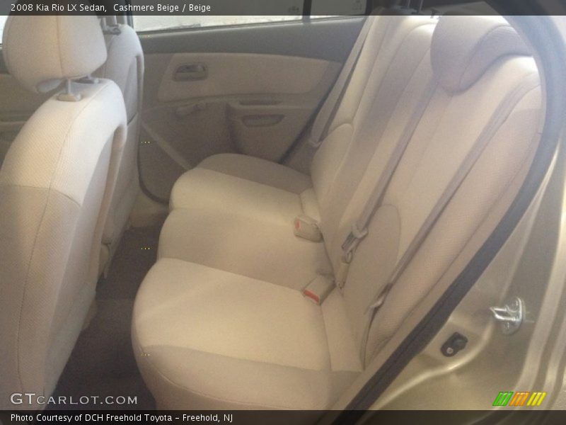 Cashmere Beige / Beige 2008 Kia Rio LX Sedan