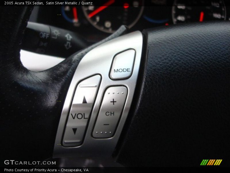 Satin Silver Metallic / Quartz 2005 Acura TSX Sedan