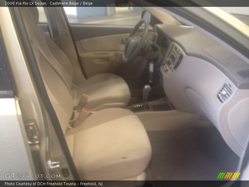 Cashmere Beige / Beige 2008 Kia Rio LX Sedan
