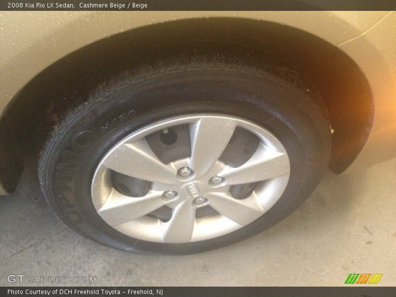 Cashmere Beige / Beige 2008 Kia Rio LX Sedan