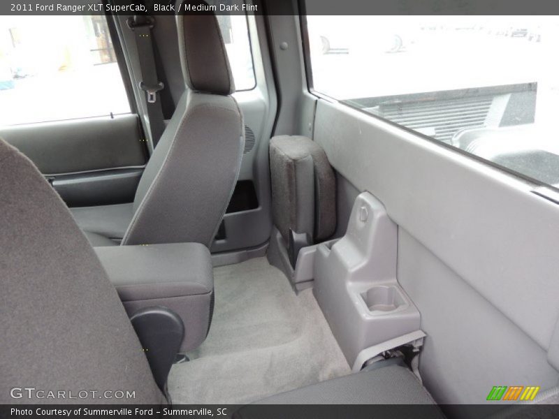 Black / Medium Dark Flint 2011 Ford Ranger XLT SuperCab