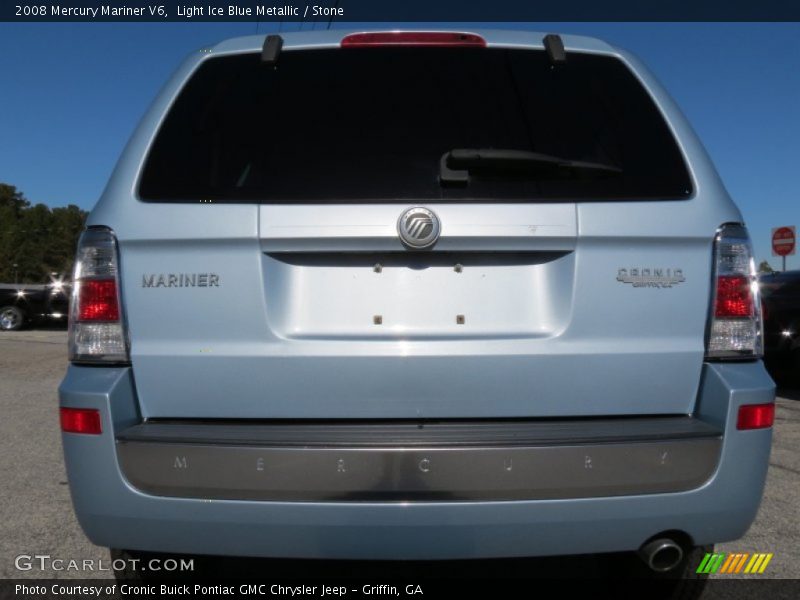Light Ice Blue Metallic / Stone 2008 Mercury Mariner V6