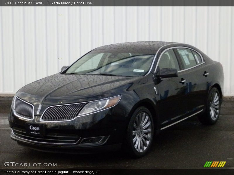 Tuxedo Black / Light Dune 2013 Lincoln MKS AWD