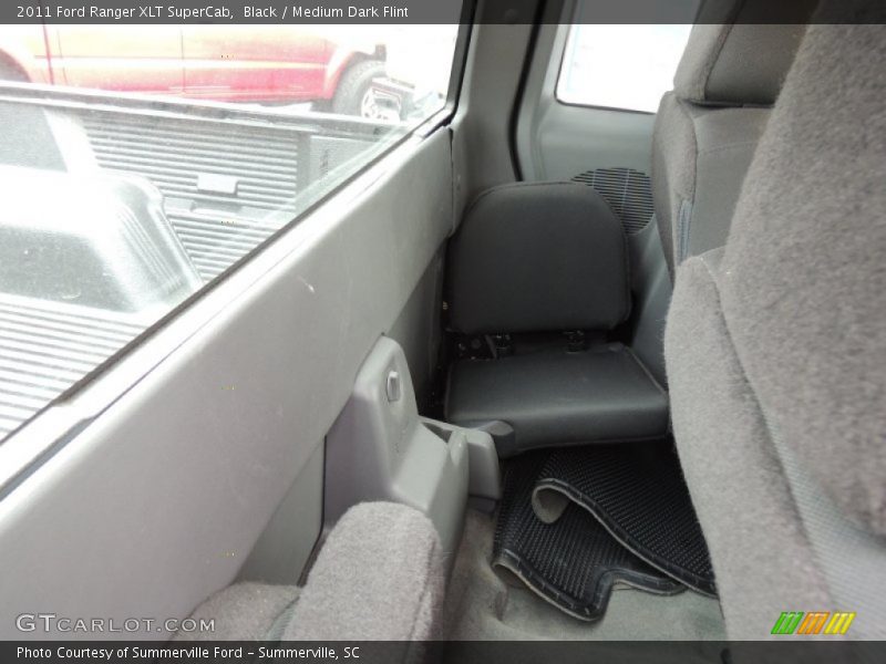 Black / Medium Dark Flint 2011 Ford Ranger XLT SuperCab
